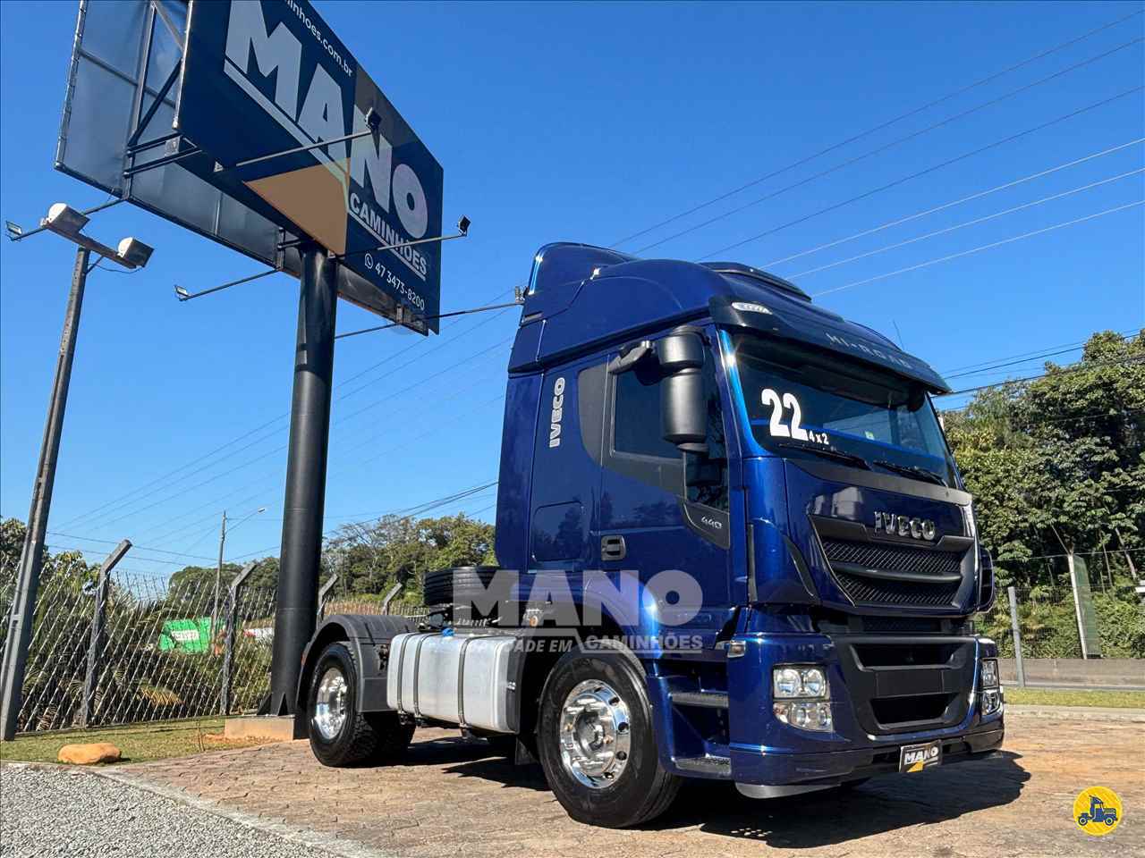 CAMINHAO IVECO HI WAY 440 Cavalo Mecânico Toco 4x2 Mano Caminhões JOINVILLE SANTA CATARINA SC